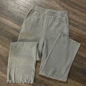 High rise cropped sweat pant